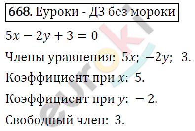 Алгебра 7 класс. ФГОС Никольский, Потапов, Решетников Задание 668