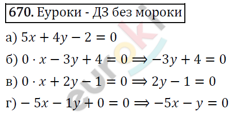 Алгебра 7 класс. ФГОС Никольский, Потапов, Решетников Задание 670