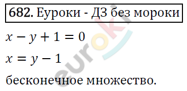 Алгебра 7 класс. ФГОС Никольский, Потапов, Решетников Задание 682