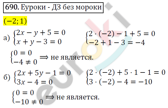 Алгебра 7 класс. ФГОС Никольский, Потапов, Решетников Задание 690