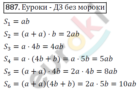 Алгебра 7 класс. ФГОС Никольский, Потапов, Решетников Задание 887