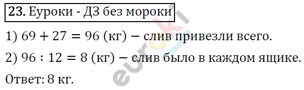 Математика 4 класс. ФГОС Рудницкая, Юдачева Задание 23