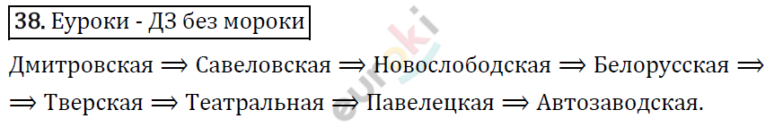 Математика 4 класс. ФГОС Рудницкая, Юдачева Задание 38