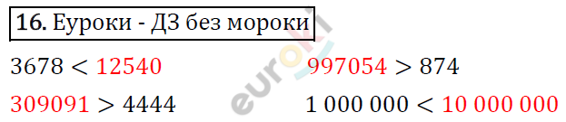 Математика 4 класс. ФГОС Рудницкая, Юдачева Задание 16