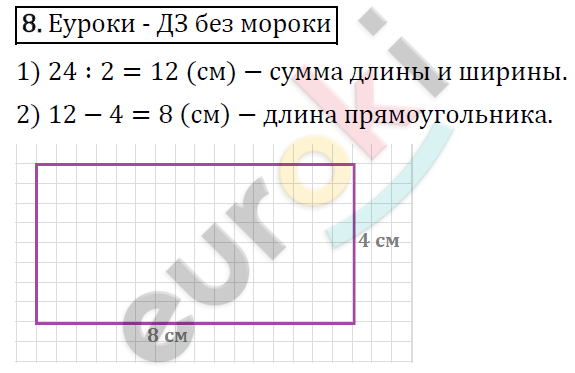 Математика 4 класс. ФГОС Рудницкая, Юдачева Страница 8