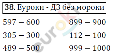 Математика 4 класс. ФГОС Рудницкая, Юдачева Задание 38