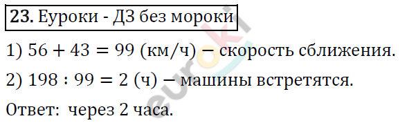 Математика 4 класс. ФГОС Рудницкая, Юдачева Задание 23
