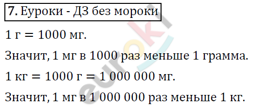 Математика 4 класс. ФГОС Рудницкая, Юдачева Задание 7