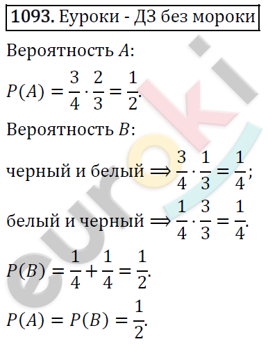 Алгебра 9 класс. ФГОС Макарычев, Миндюк, Нешков Задание 1093