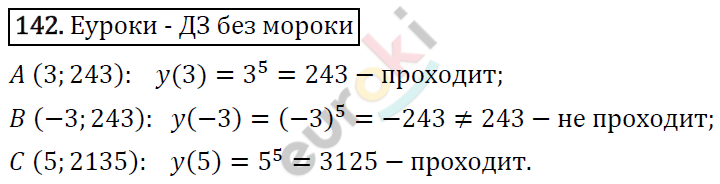 Алгебра 9 класс. ФГОС Макарычев, Миндюк, Нешков Задание 142