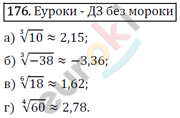 Алгебра 9 класс. ФГОС Макарычев, Миндюк, Нешков Задание 176