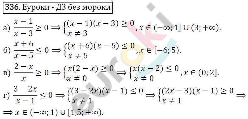 Алгебра 9 класс. ФГОС Макарычев, Миндюк, Нешков Задание 336