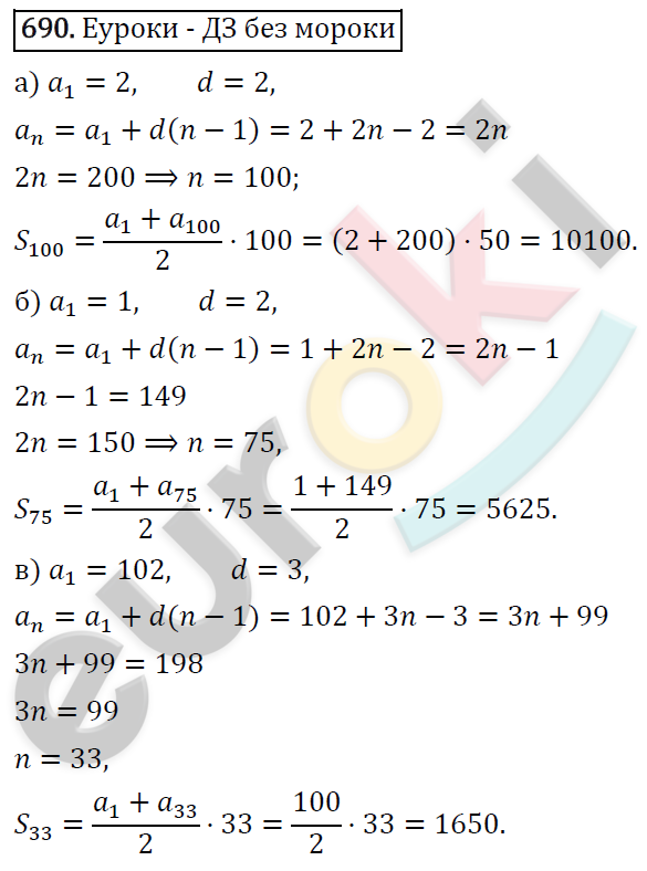 Алгебра 9 класс. ФГОС Макарычев, Миндюк, Нешков Задание 690