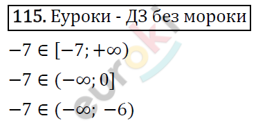 Алгебра 9 класс. ФГОС Мерзляк, Полонский, Якир Задание 115