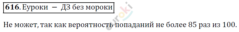 Алгебра 9 класс. ФГОС Мерзляк, Полонский, Якир Задание 616