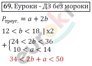 Алгебра 9 класс. ФГОС Мерзляк, Полонский, Якир Задание 69