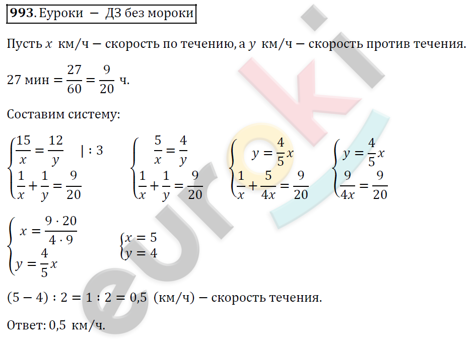 Алгебра 9 класс. ФГОС Мерзляк, Полонский, Якир Задание 993