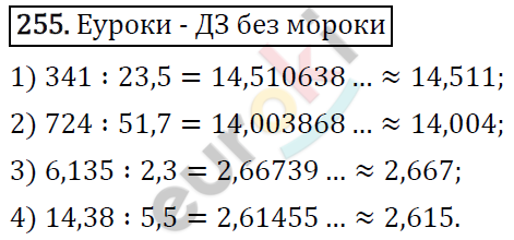 Алгебра 8 класс. ФГОС Колягин, Ткачева, Фёдорова Задание 255