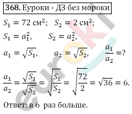 Алгебра 8 класс. ФГОС Колягин, Ткачева, Фёдорова Задание 368