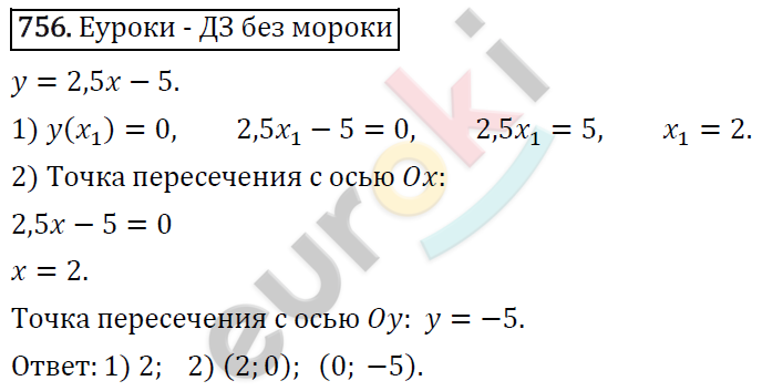 Алгебра 8 класс. ФГОС Колягин, Ткачева, Фёдорова Задание 756