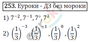 Алгебра 8 класс. ФГОС Мерзляк, Полонский, Якир Задание 253