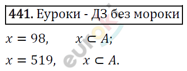 Алгебра 8 класс. ФГОС Мерзляк, Полонский, Якир Задание 441