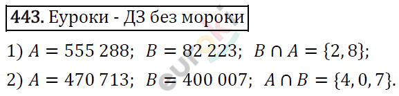Алгебра 8 класс. ФГОС Мерзляк, Полонский, Якир Задание 443