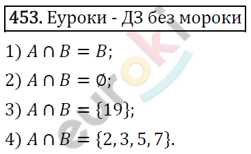 Алгебра 8 класс. ФГОС Мерзляк, Полонский, Якир Задание 453