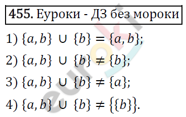Алгебра 8 класс. ФГОС Мерзляк, Полонский, Якир Задание 455