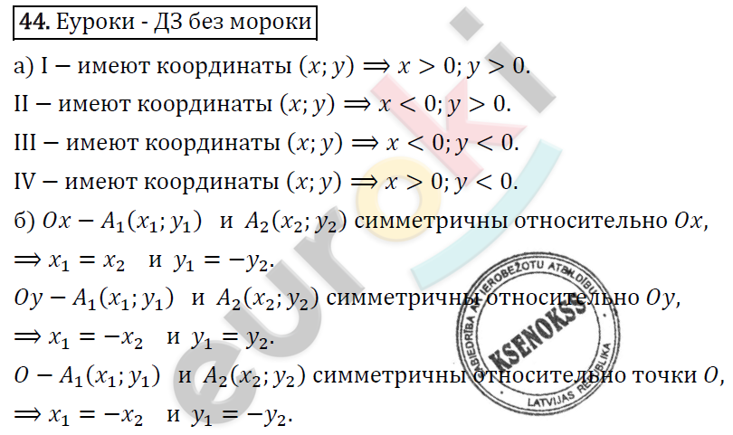 Алгебра 8 класс. ФГОС Никольский, Потапов Задание 44