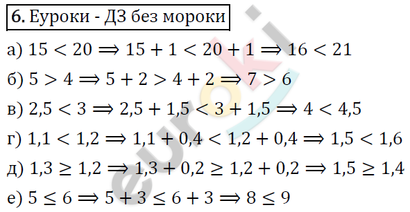 Алгебра 8 класс. ФГОС Никольский, Потапов Задание 6