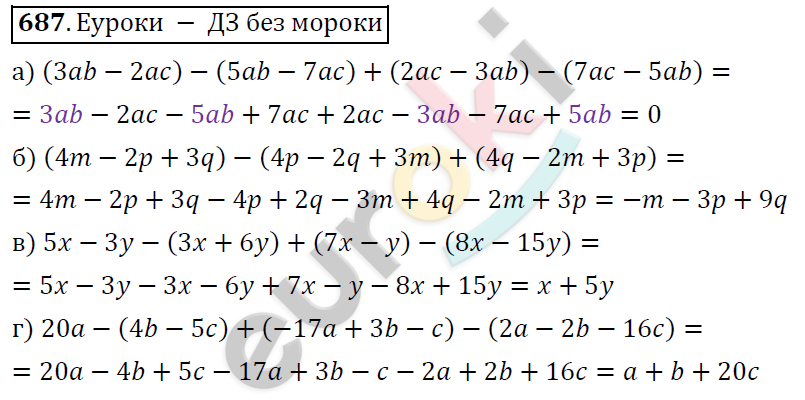 Алгебра 8 класс. ФГОС Никольский, Потапов Задание 687