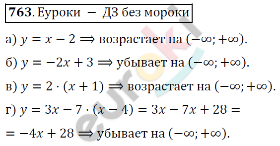 Алгебра 8 класс. ФГОС Никольский, Потапов Задание 763