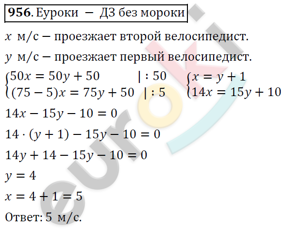 Алгебра 8 класс. ФГОС Никольский, Потапов Задание 956