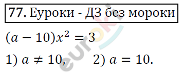 Дидактические материалы по алгебре 8 класс Мерзляк, Полонский, Рабинович Вариант 77