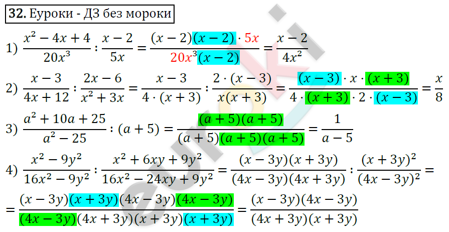 Алгебра 8 мерзляк дидактика