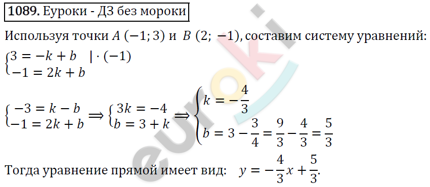 Алгебра 7 класс. ФГОС Макарычев, Миндюк, Нешков Задание 1089
