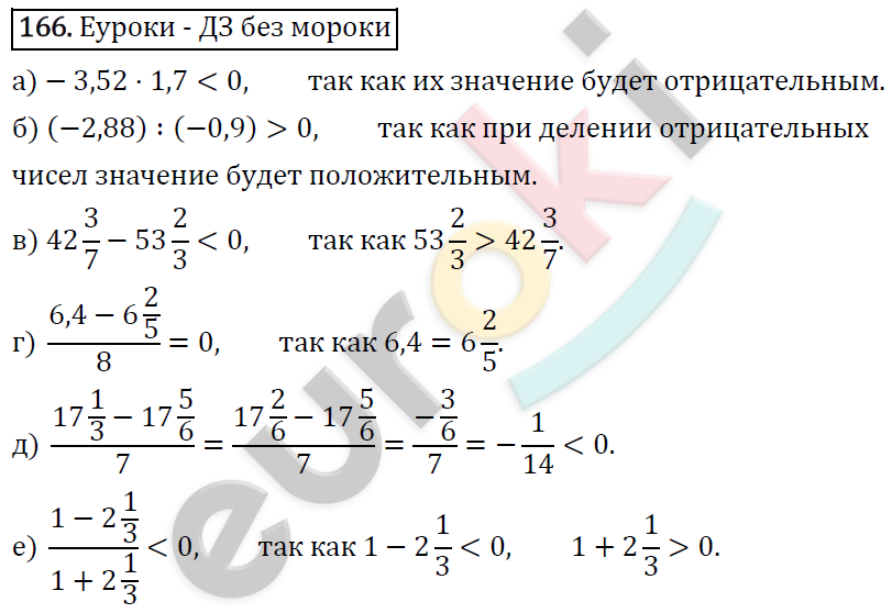 Алгебра 7 класс. ФГОС Макарычев, Миндюк, Нешков Задание 166