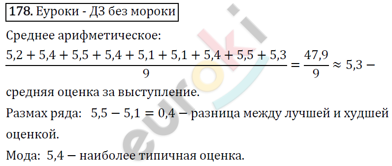 Алгебра 7 класс. ФГОС Макарычев, Миндюк, Нешков Задание 178