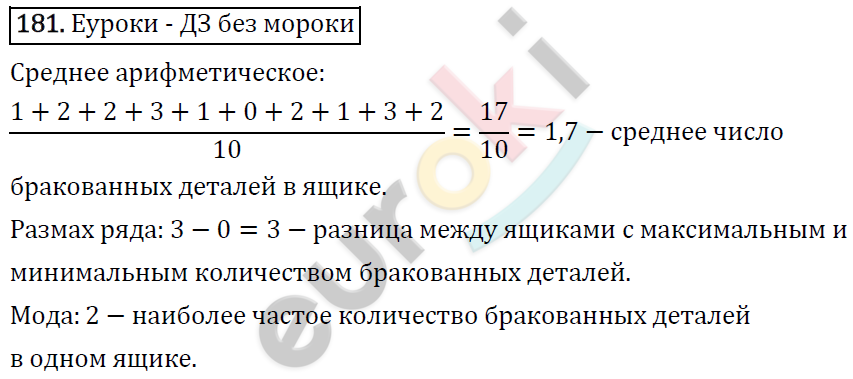 Алгебра 7 класс. ФГОС Макарычев, Миндюк, Нешков Задание 181