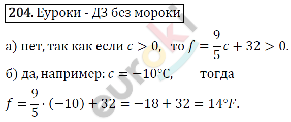 Алгебра 7 класс. ФГОС Макарычев, Миндюк, Нешков Задание 204