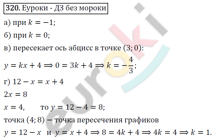 Алгебра 7 класс. ФГОС Макарычев, Миндюк, Нешков Задание 320