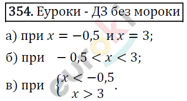 Алгебра 7 класс. ФГОС Макарычев, Миндюк, Нешков Задание 354