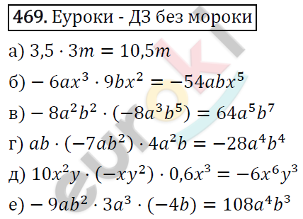 Алгебра 7 класс. ФГОС Макарычев, Миндюк, Нешков Задание 469