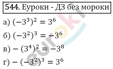 Алгебра 7 класс. ФГОС Макарычев, Миндюк, Нешков Задание 544