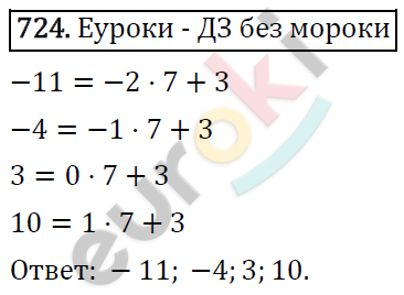 Алгебра 7 класс. ФГОС Макарычев, Миндюк, Нешков Задание 724