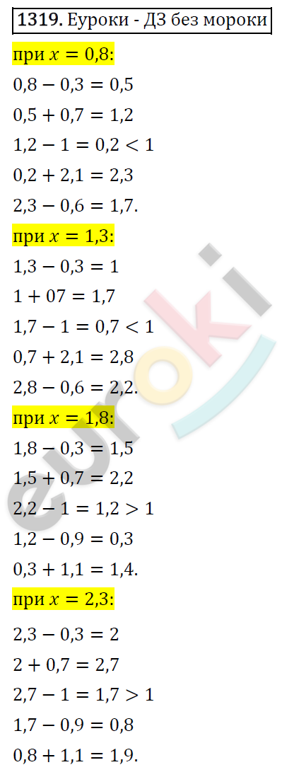 Математика 5 класс. ФГОС Виленкин, Жохов, Чесноков, Шварцбурд Задание 1319