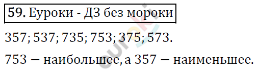 Математика 5 класс. ФГОС Виленкин, Жохов, Чесноков, Шварцбурд Задание 59