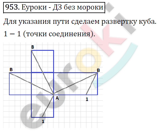 Математика 5 класс. ФГОС Виленкин, Жохов, Чесноков, Шварцбурд Задание 953