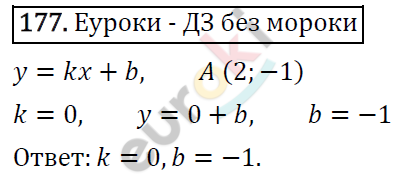 Дидактические материалы по алгебре 7 класс Мерзляк, Полонский, Рабинович Вариант 177